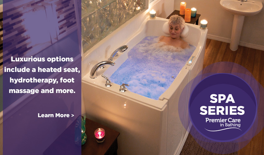 Blue Spring Walk-In Bathtub