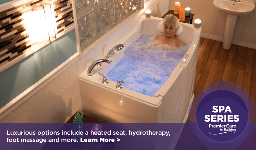 Blue Spring Walk-In Bathtub