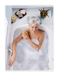 Informative image: Walk in Bathtub with Hydrotherapy